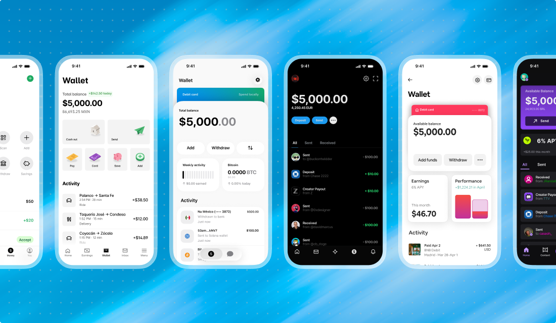 Grid Global Accounts account experience