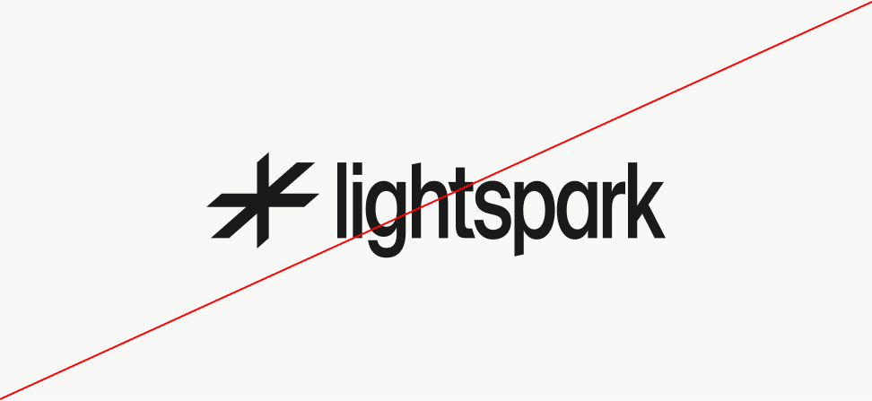 Stretched logo example